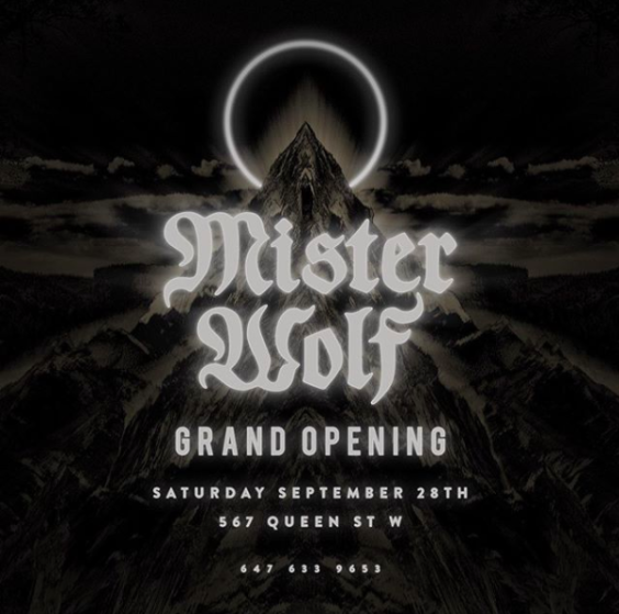 Grand Opening Mr Wolf